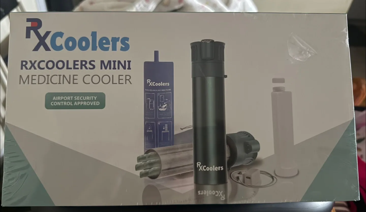Brand new sealed box RxCoolers Mini Medicine Travel Cooler thumbnail