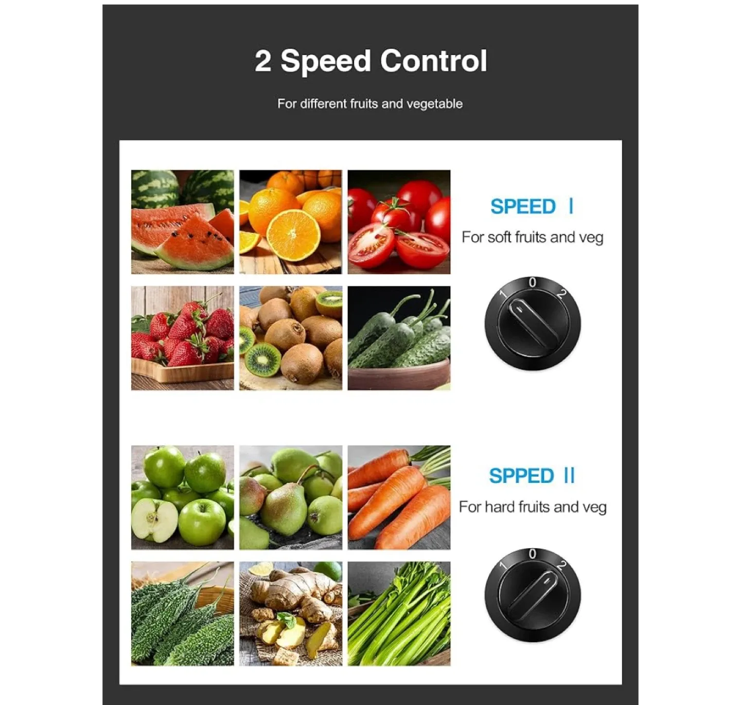 Reemix Juicer Machine - Big Mouth 3" Feed Chute image indicator(5)