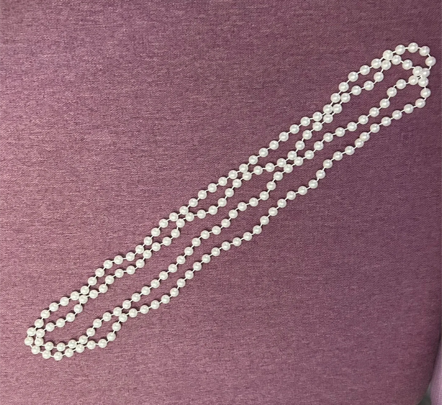 Halloween costume jewellery: Pearl Necklace image indicator(2)