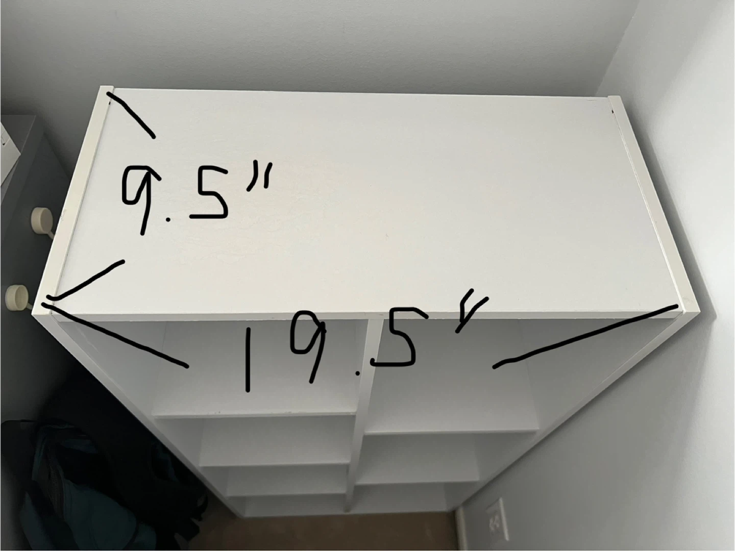 White Bookshelf - photo 2