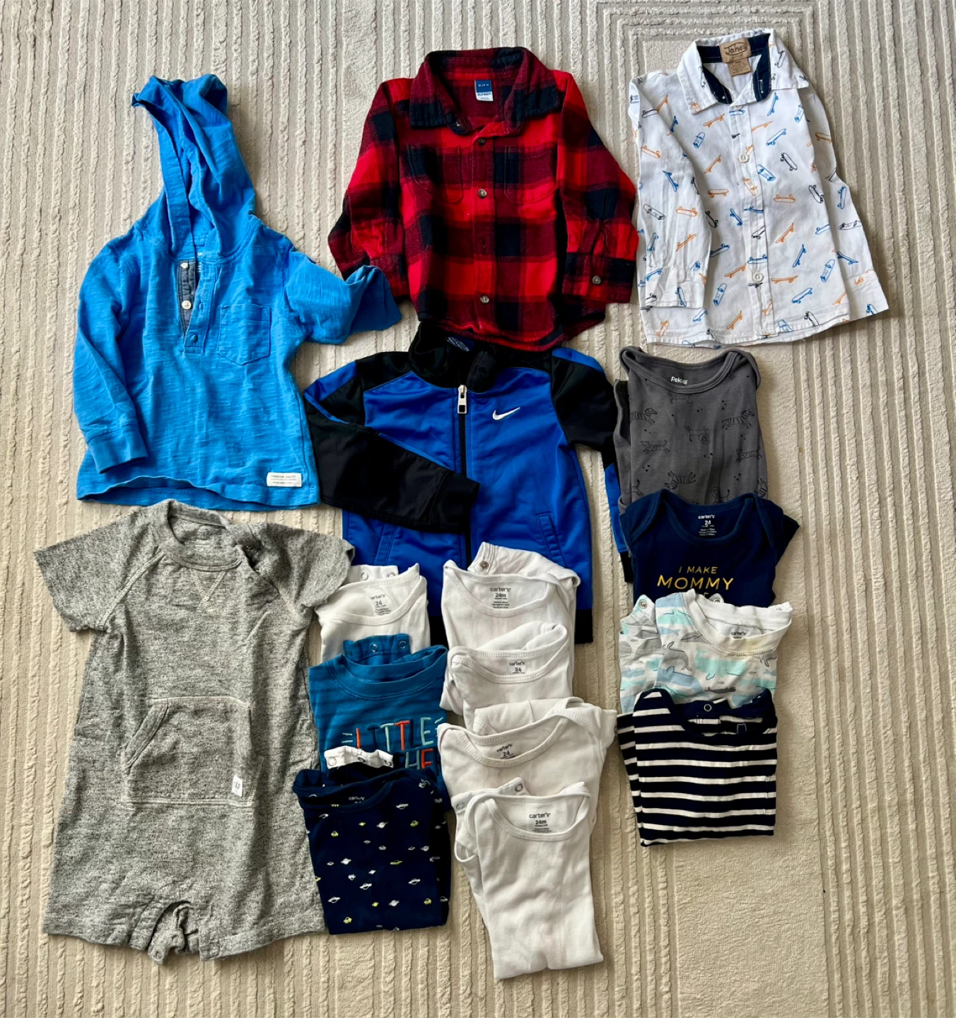 24 Month Boys Clothing Bundle - Nike, Carter's & More!