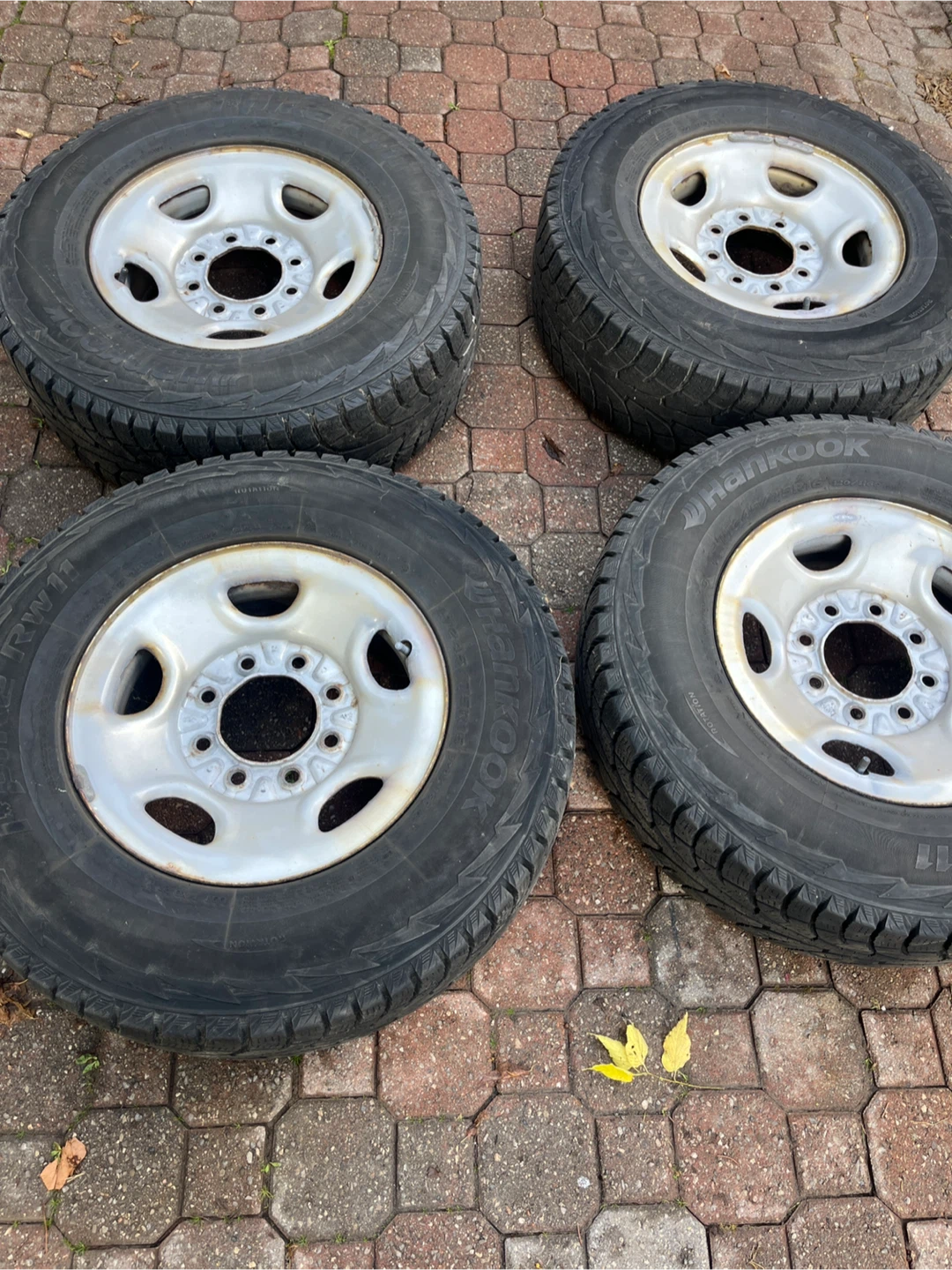 Truck rims 8x165 with old winters