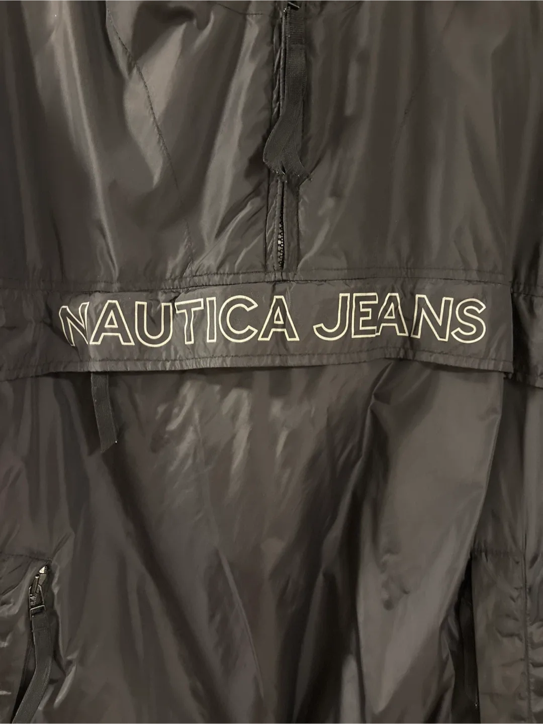 Nautica Jeans Black Pullover Jacket image indicator(2)