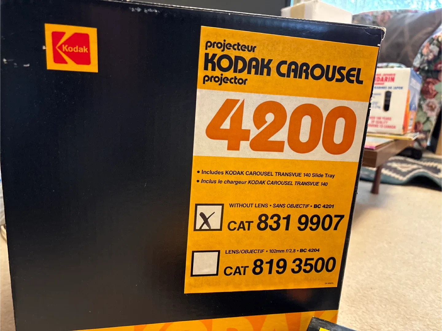 Vintage Kodak Carousel Projector 4200 image indicator(2)