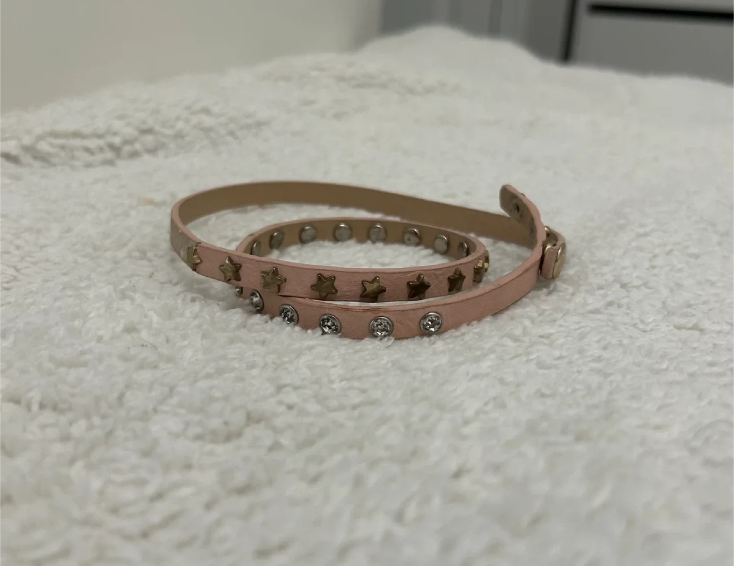 Wrap Bracelet with Stars & Rhinestones thumbnail
