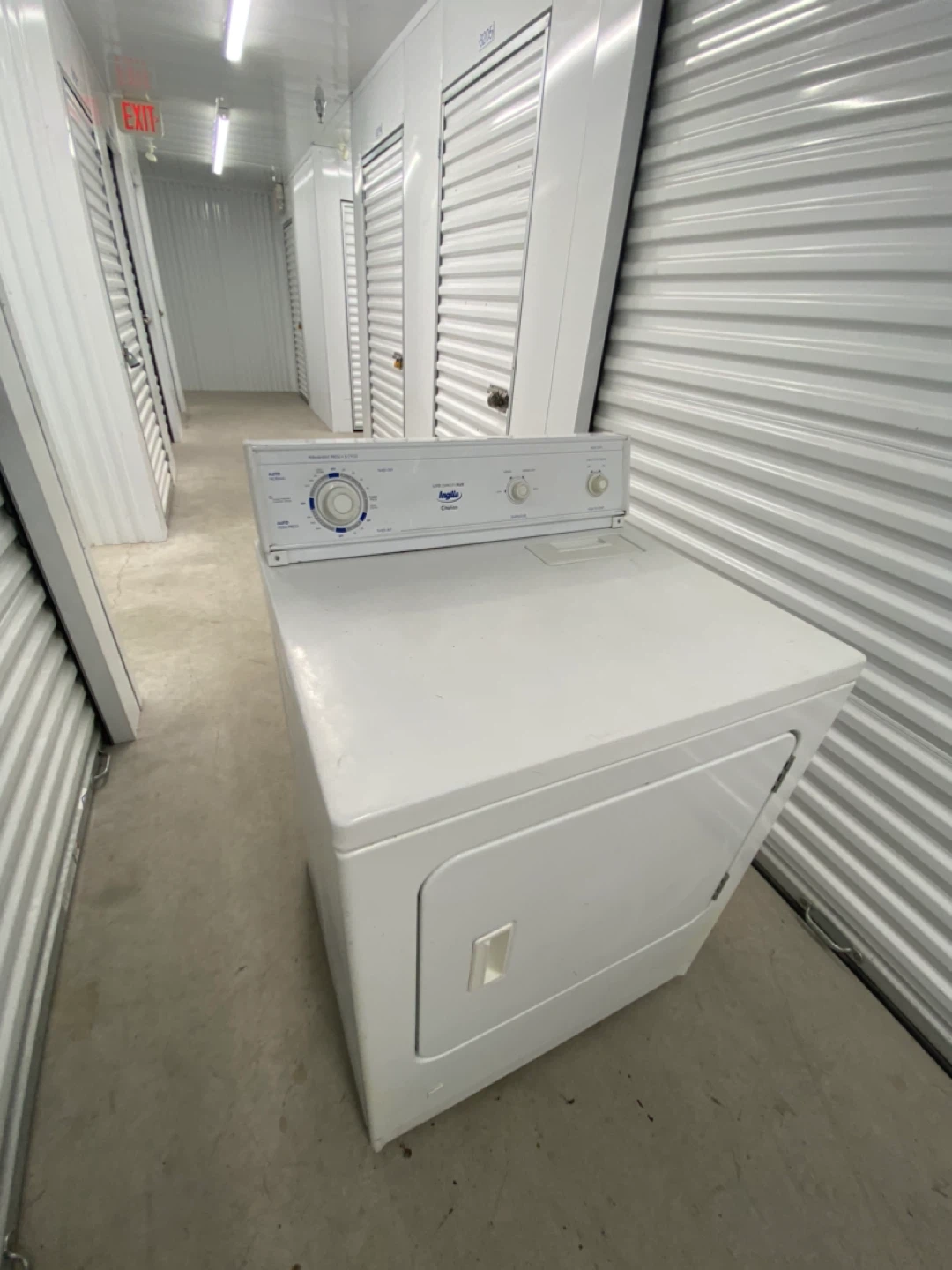 INGLIS WHITE GAS DRYER - photo 2