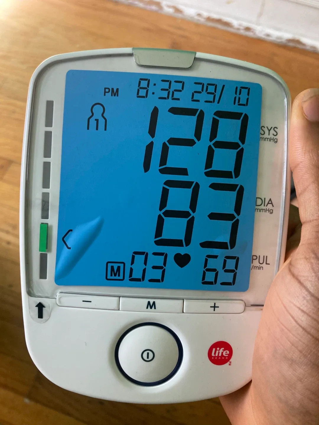 Life Brand BM 47/U Blood Pressure Monitor image indicator(2)
