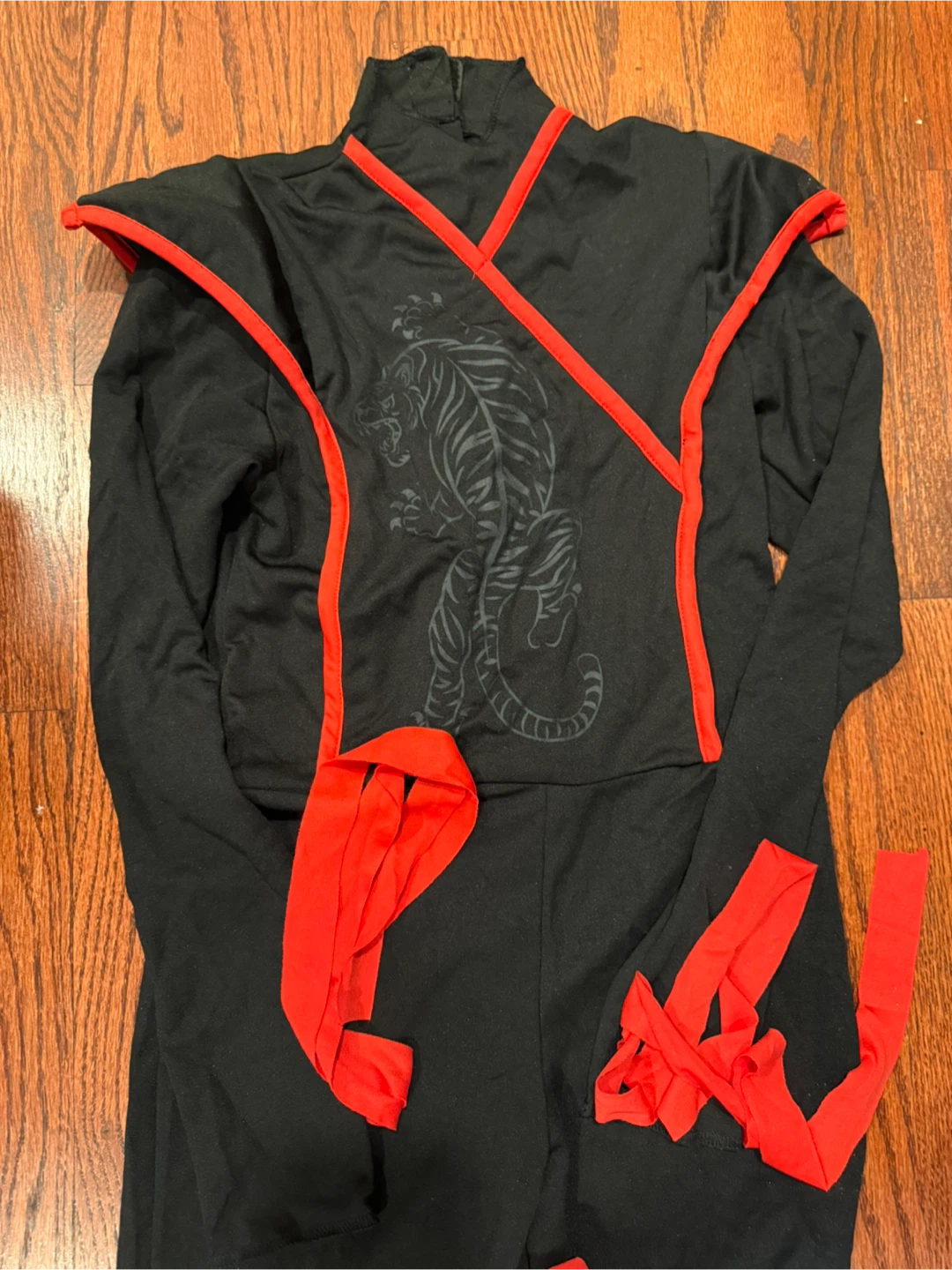 Ninja Costume - Black and Red