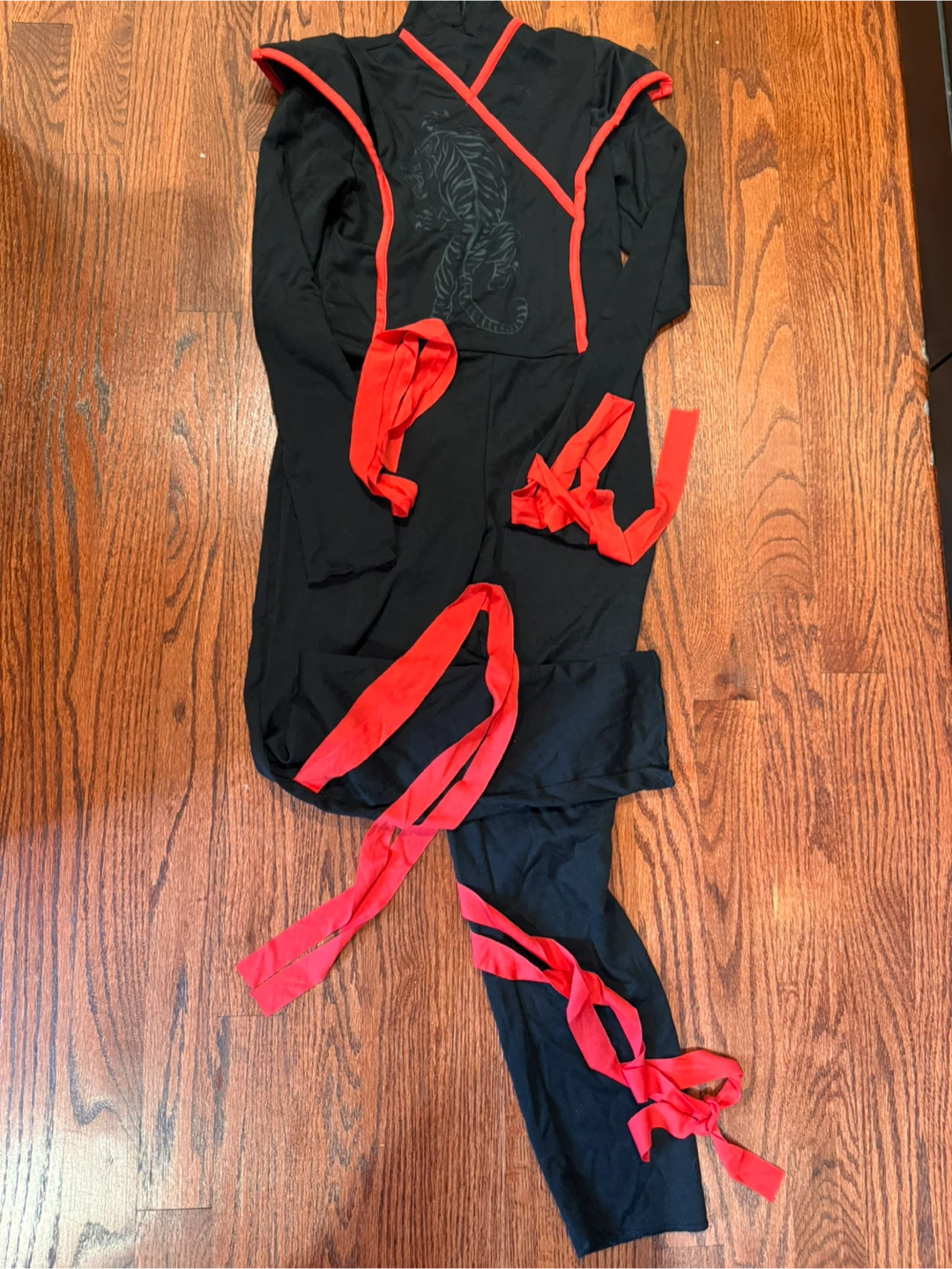 Ninja Costume - Black and Red - photo 2