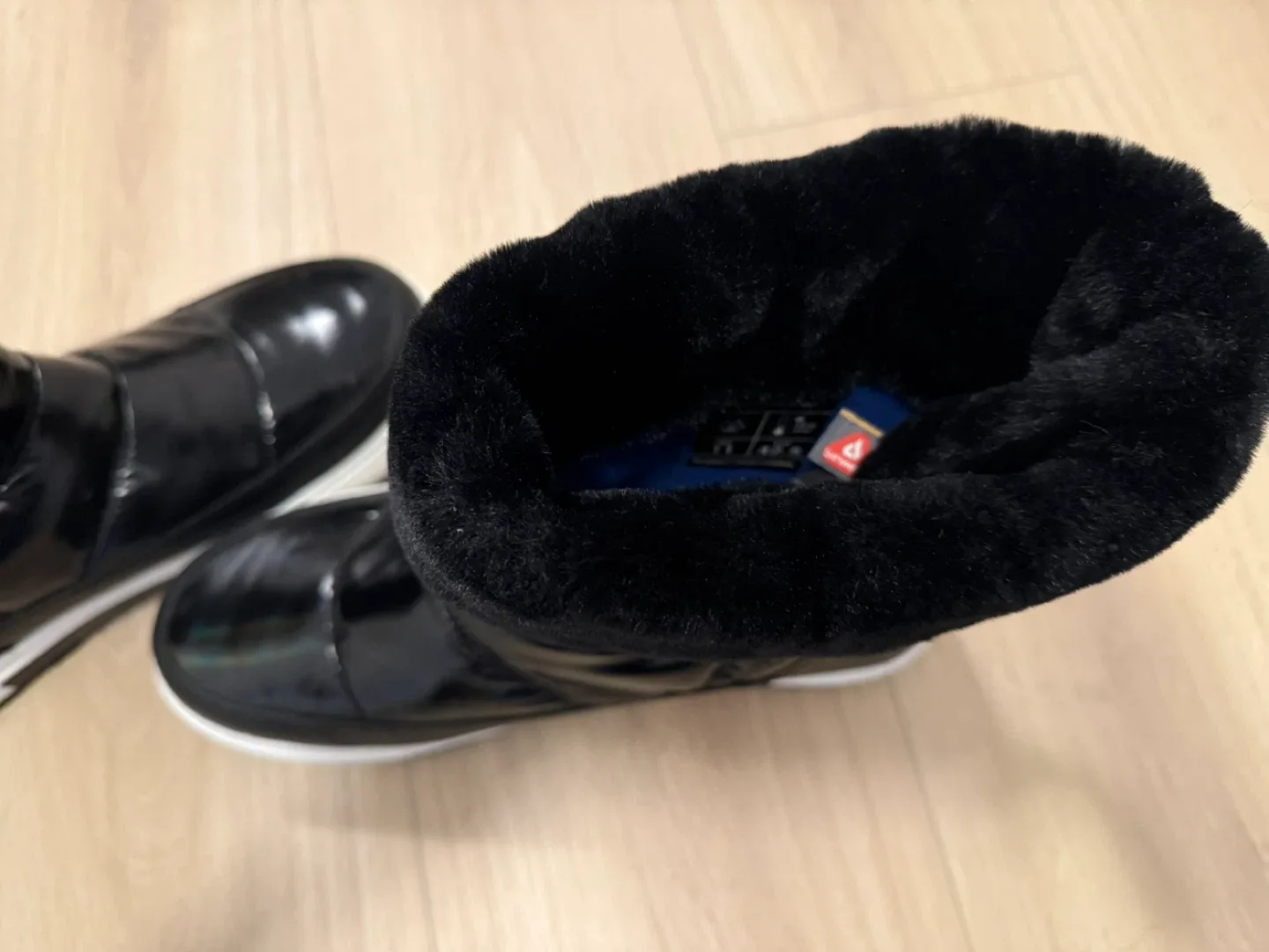 Cougar Black Waterproof Winter Boots image indicator(5)