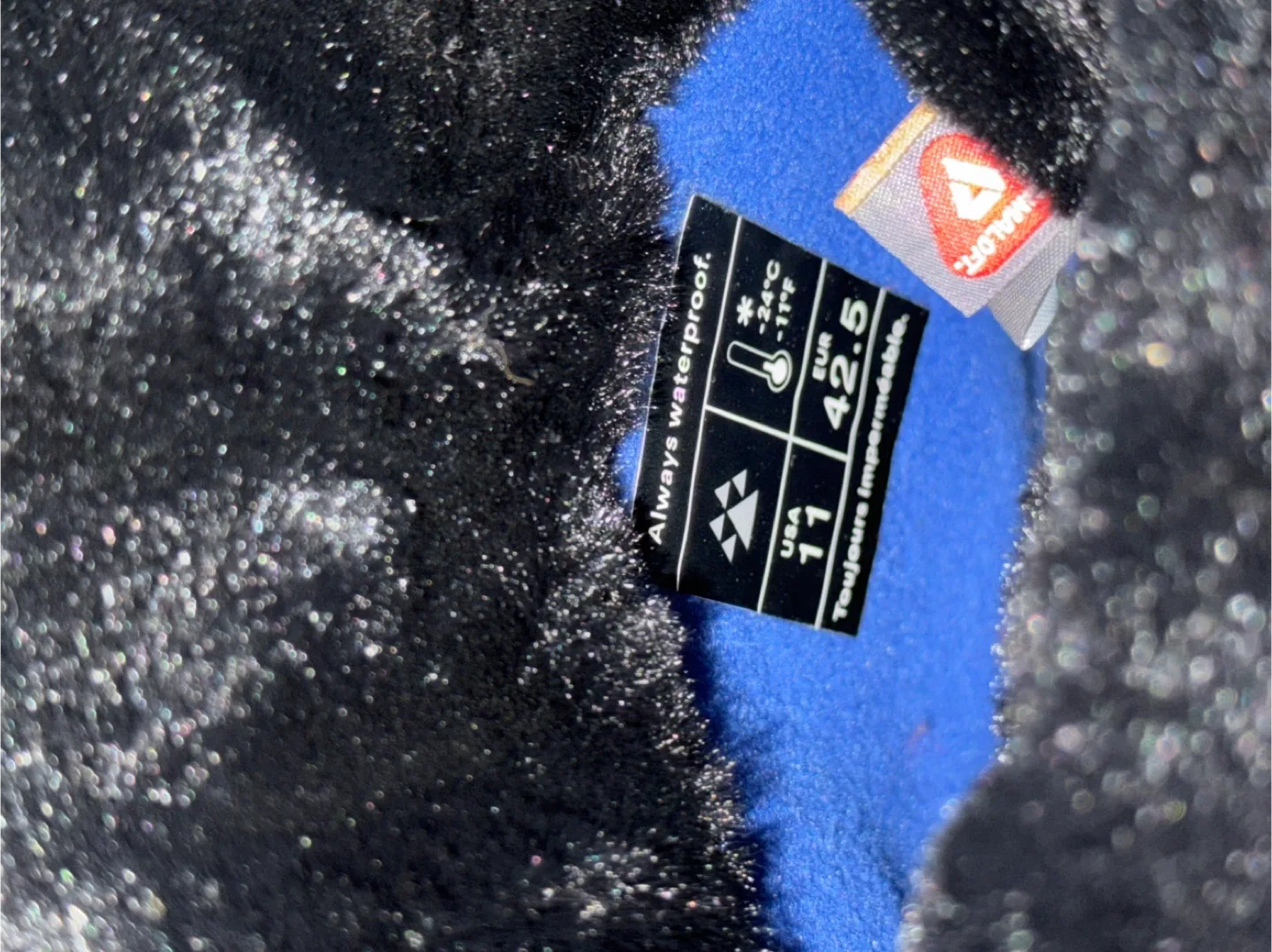 Cougar Black Waterproof Winter Boots image indicator(7)