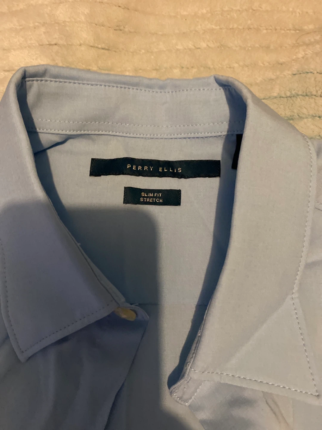 Perry Ellis Slim Fit Stretch Dress Shirt - photo 2