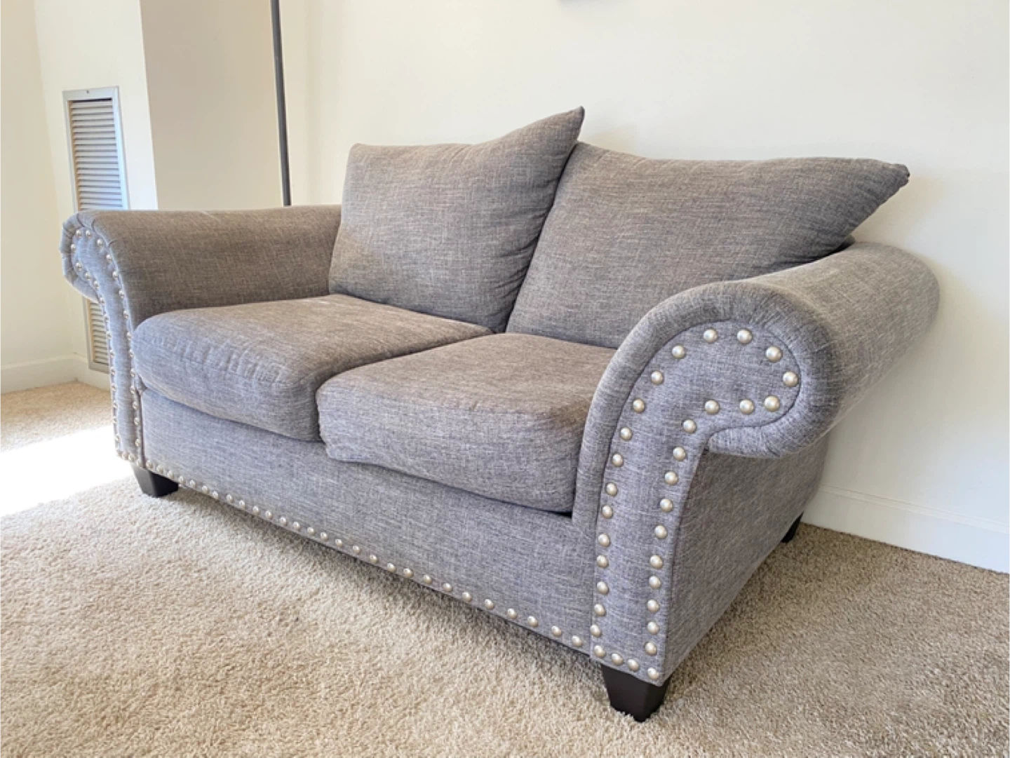 Gray Loveseat Sofa