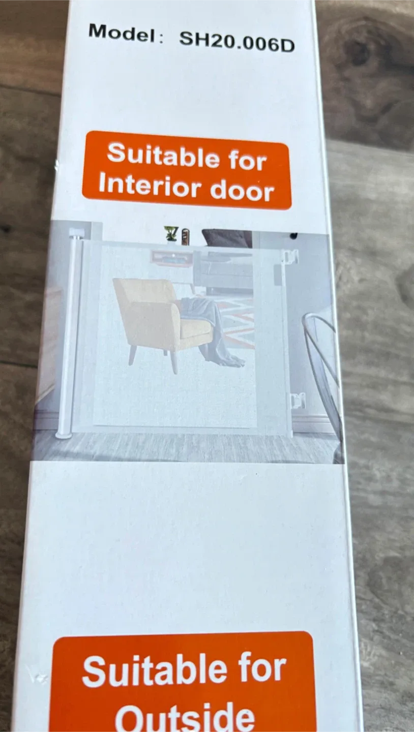 Retractable Safety Gate for baby - Model SH20.006D image indicator(4)