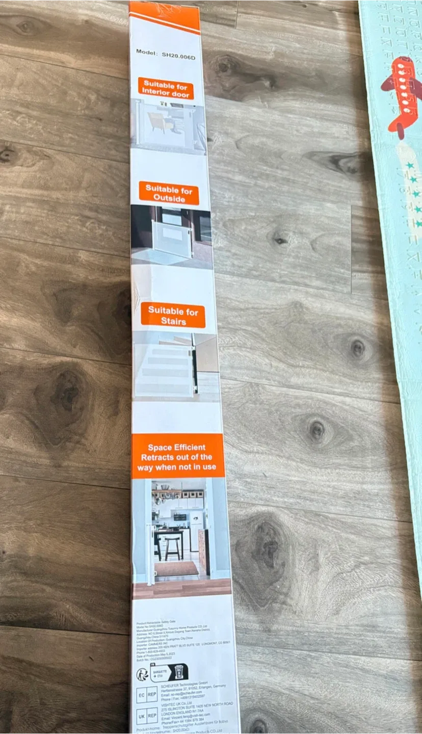 Retractable Safety Gate for baby - Model SH20.006D