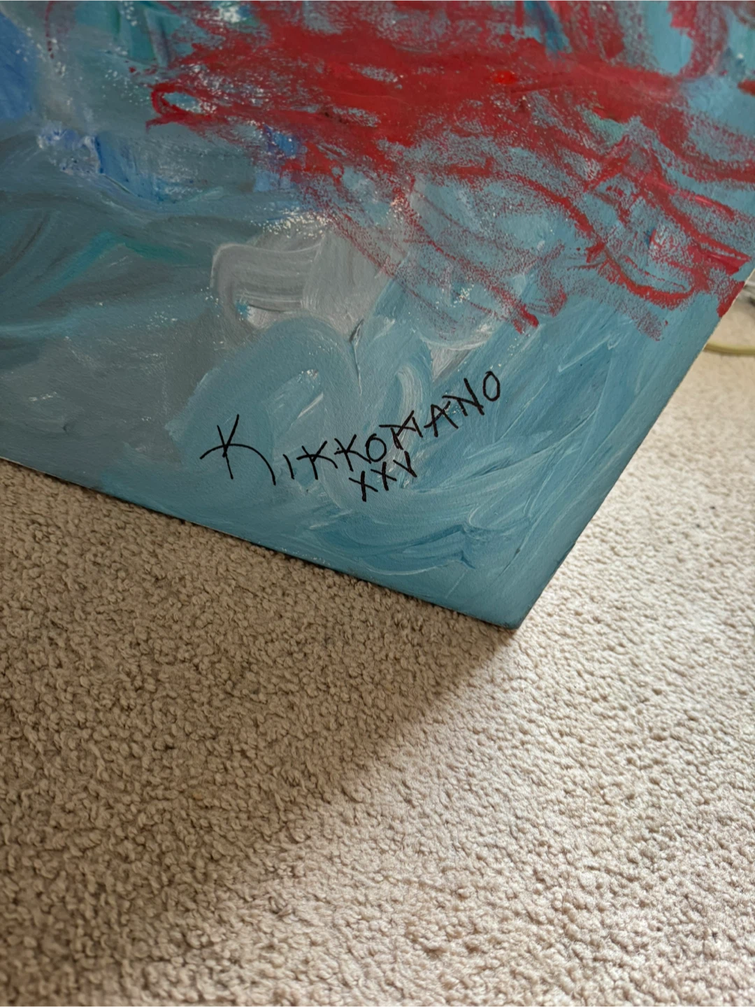 MUST GO TODAY: Original “Kikkomano” Abstract Painting - photo 2