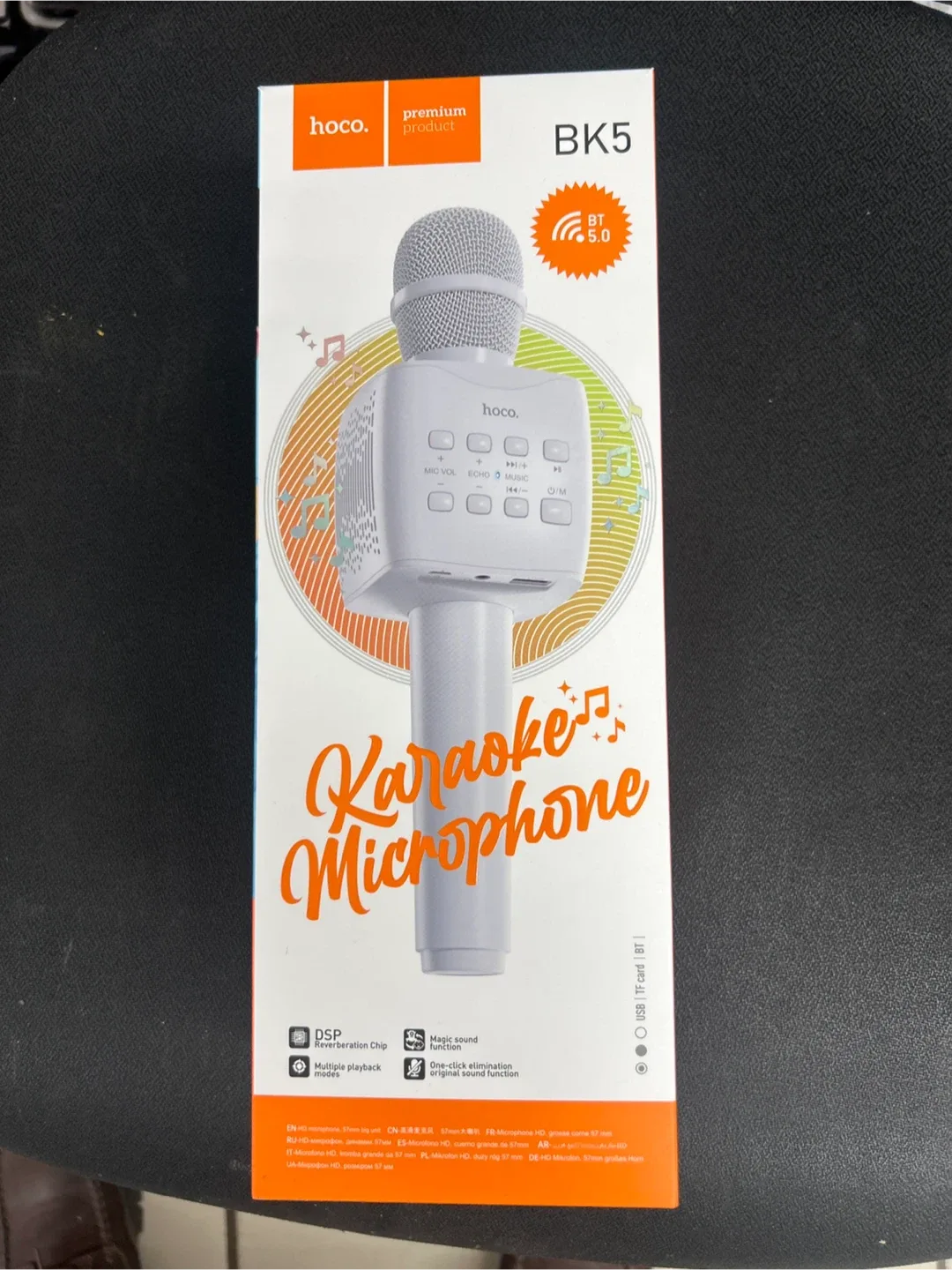 Hoco. BK5 Karaoke Microphone - Premium Product