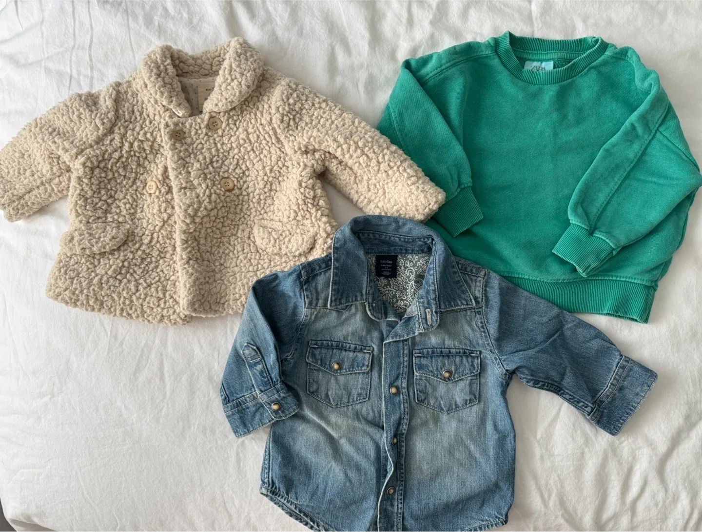 Zara and Gap jackets thumbnail