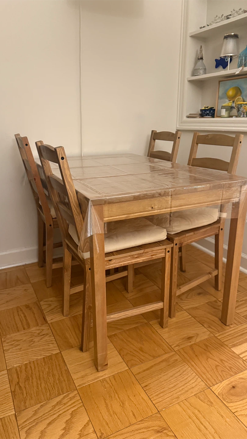 IKEA Dining Table with 4 Chairs