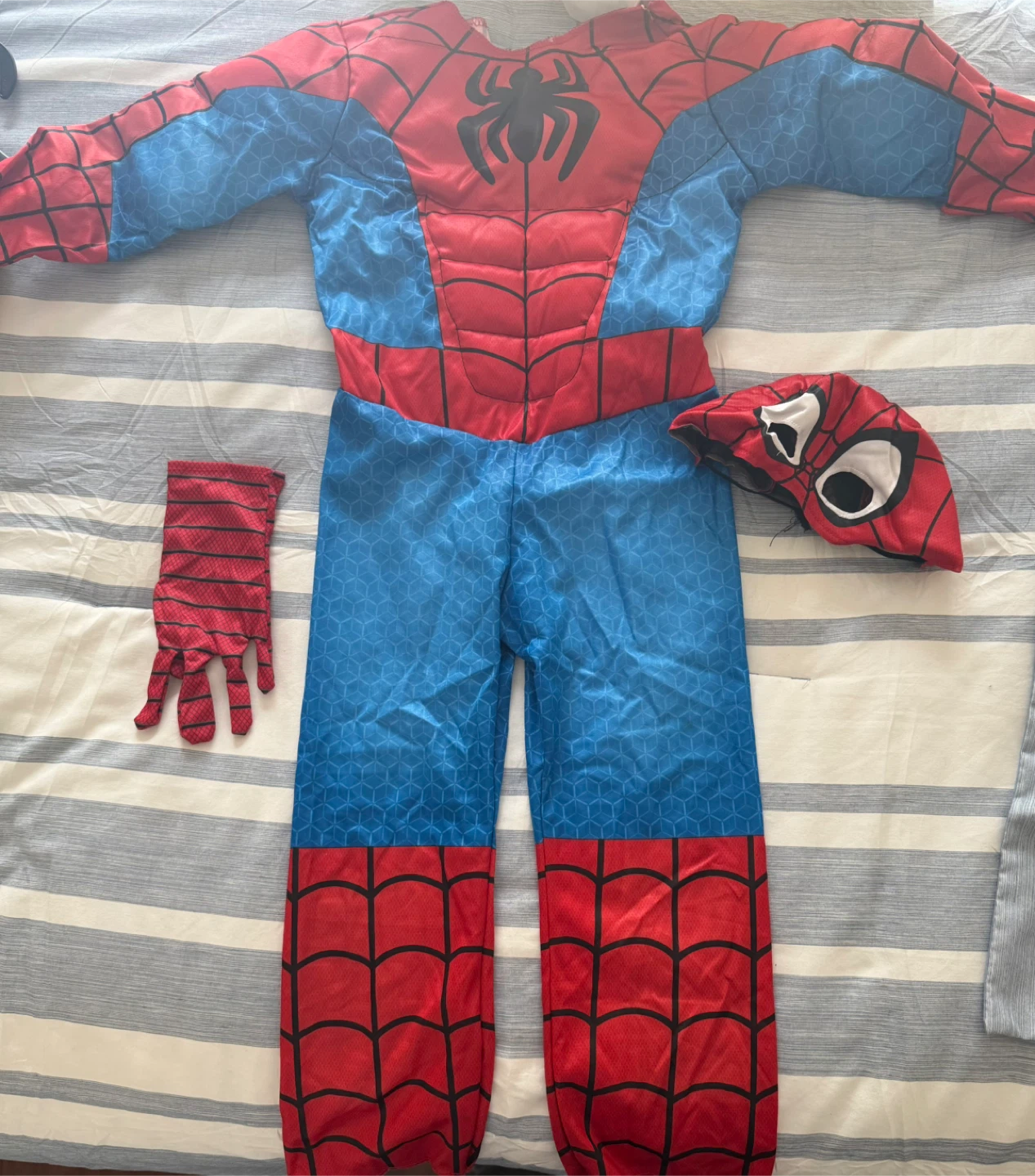 Spider-Man Costume with Mask & Glove