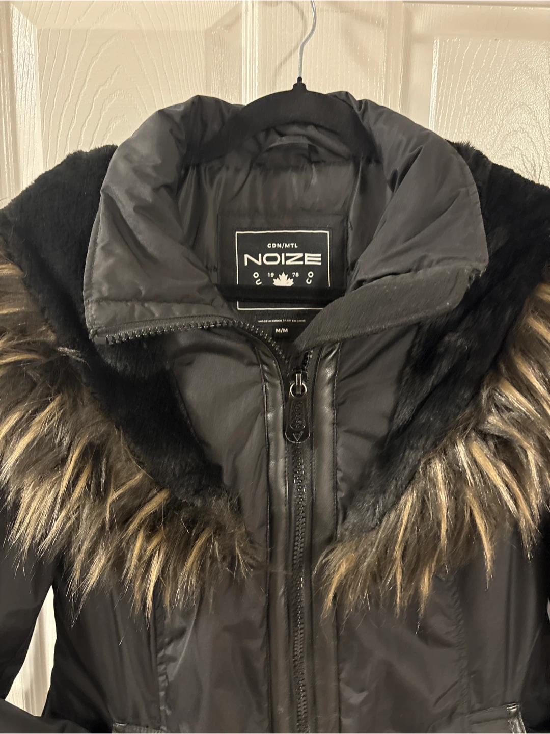 Noize Black Winter Coat - Size M/M - photo 3