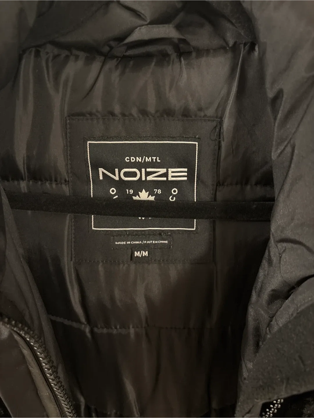 Noize Black Winter Coat - Size M/M image indicator(8)