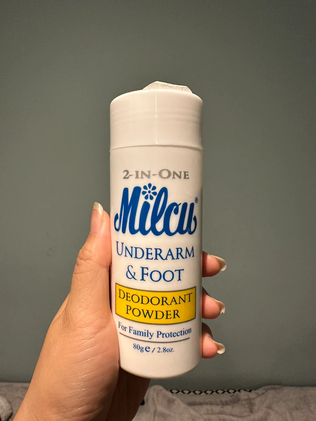 Milcu Underarm & Foot Deodorant Powder