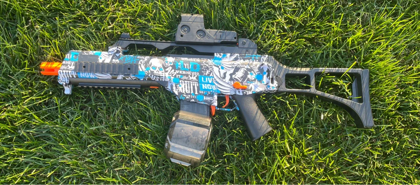 Powerful Gel Blaster | 200+ FPS | Auto Mode | $50 or Trade image indicator(7)