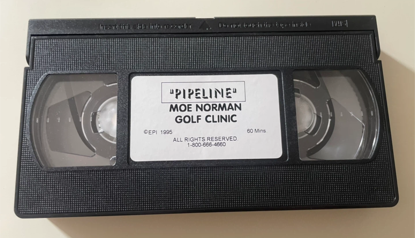Pipeline Moe Norman Golf Clinic VHS - photo 3