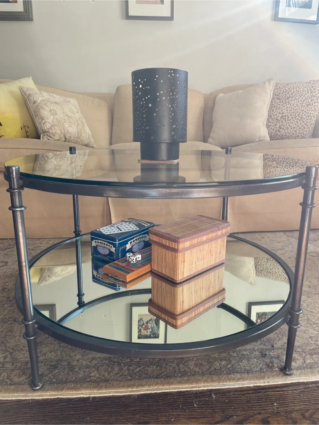 Glass Top Coffee/End Table thumbnail
