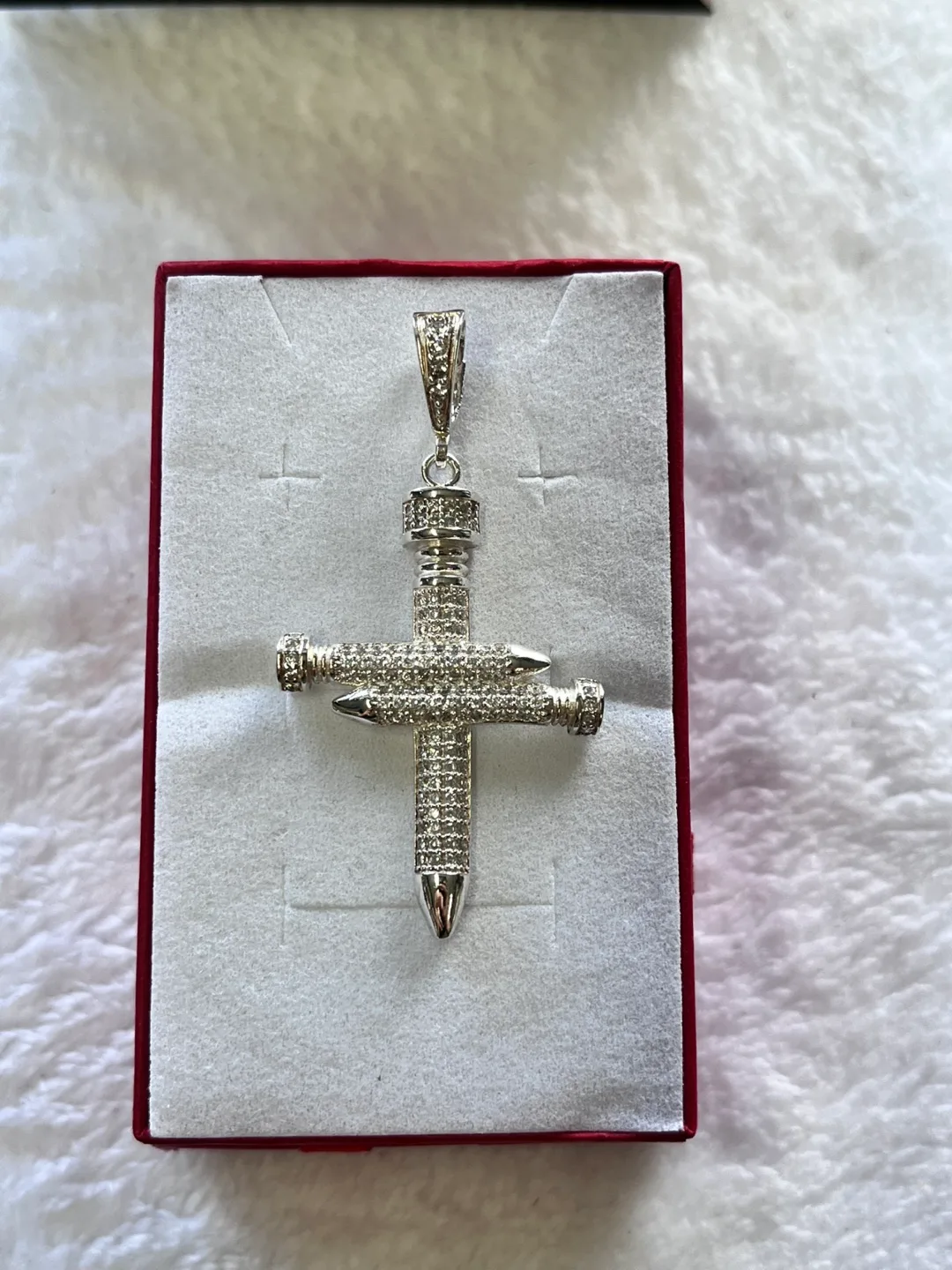 JLG La Guerrerense Silver 9.25 Cross Pendant image indicator(4)