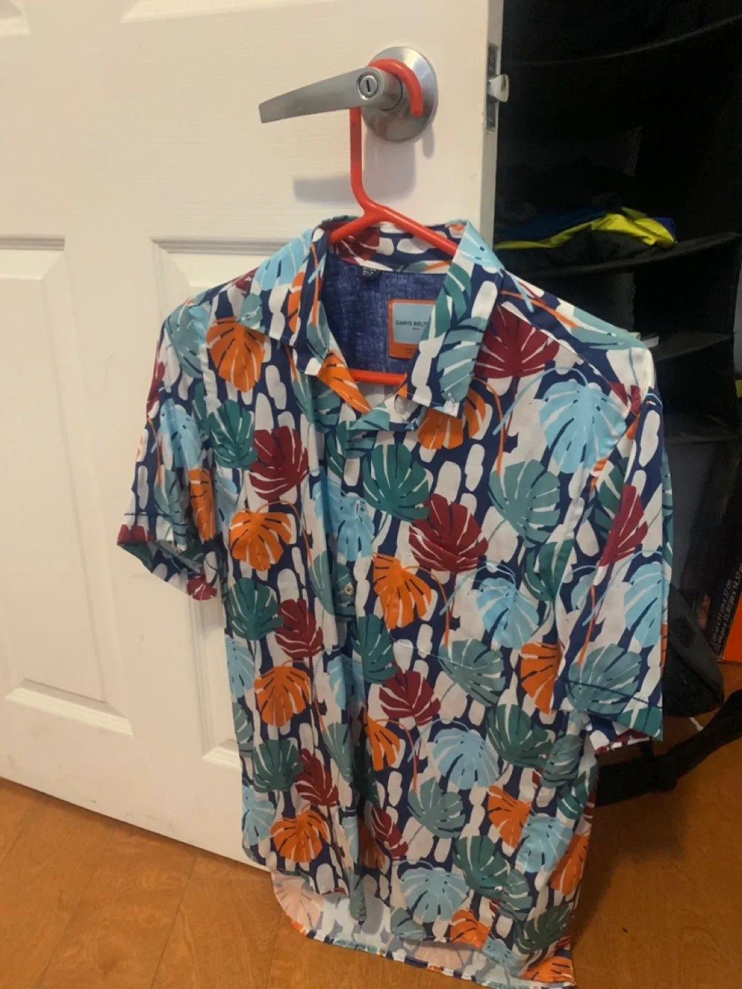 Dario Beltran Floral Shirt M thumbnail