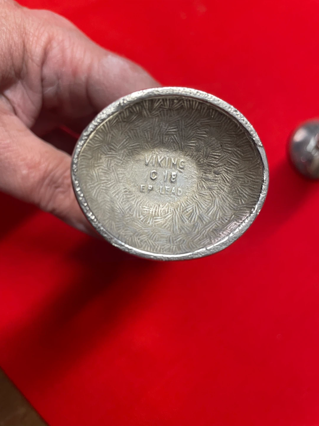 Vintage Viking C18 EP LEAD Salt & Pepper Shakers - photo 4