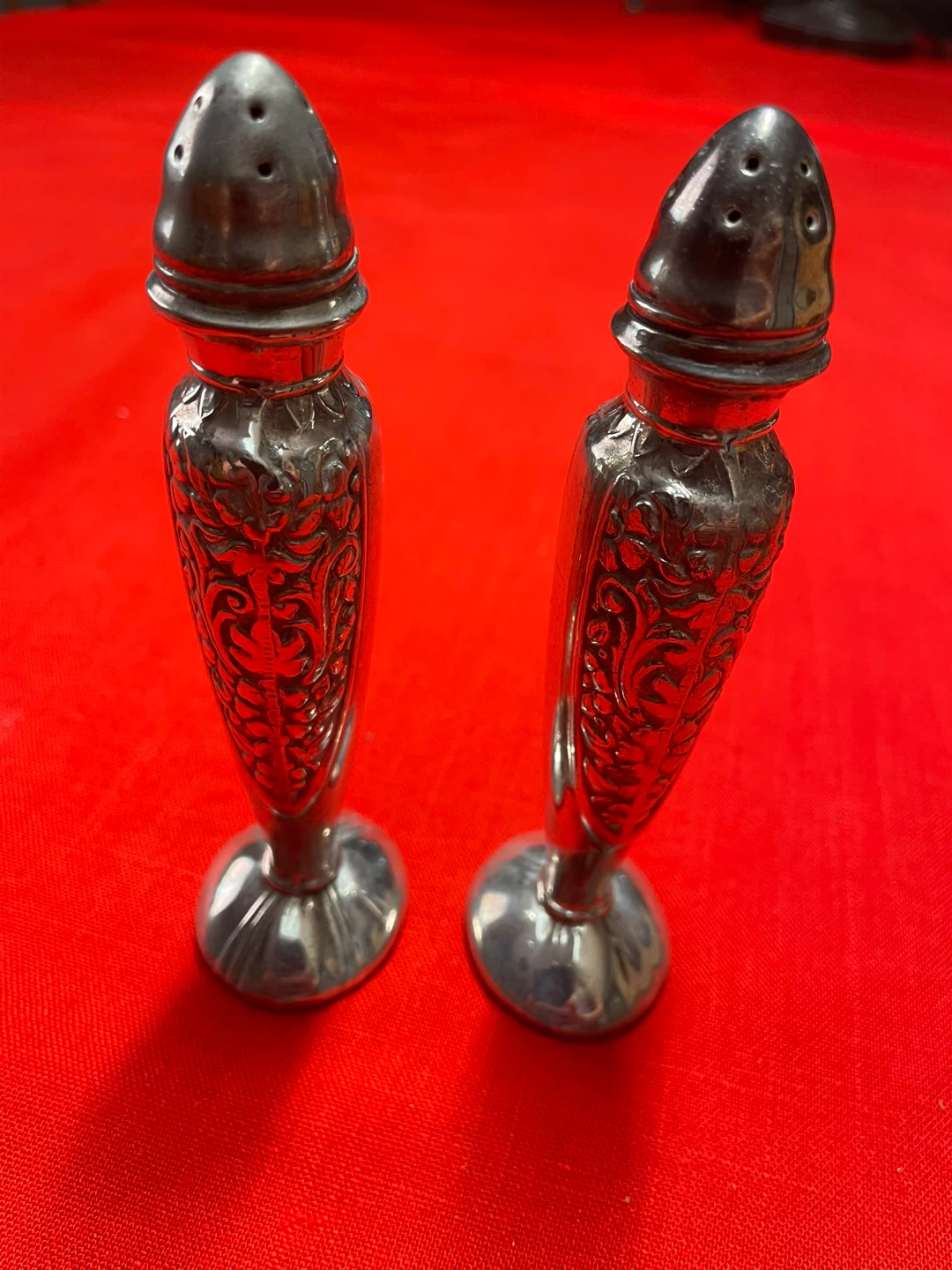Vintage Viking C18 EP LEAD Salt & Pepper Shakers - photo 2