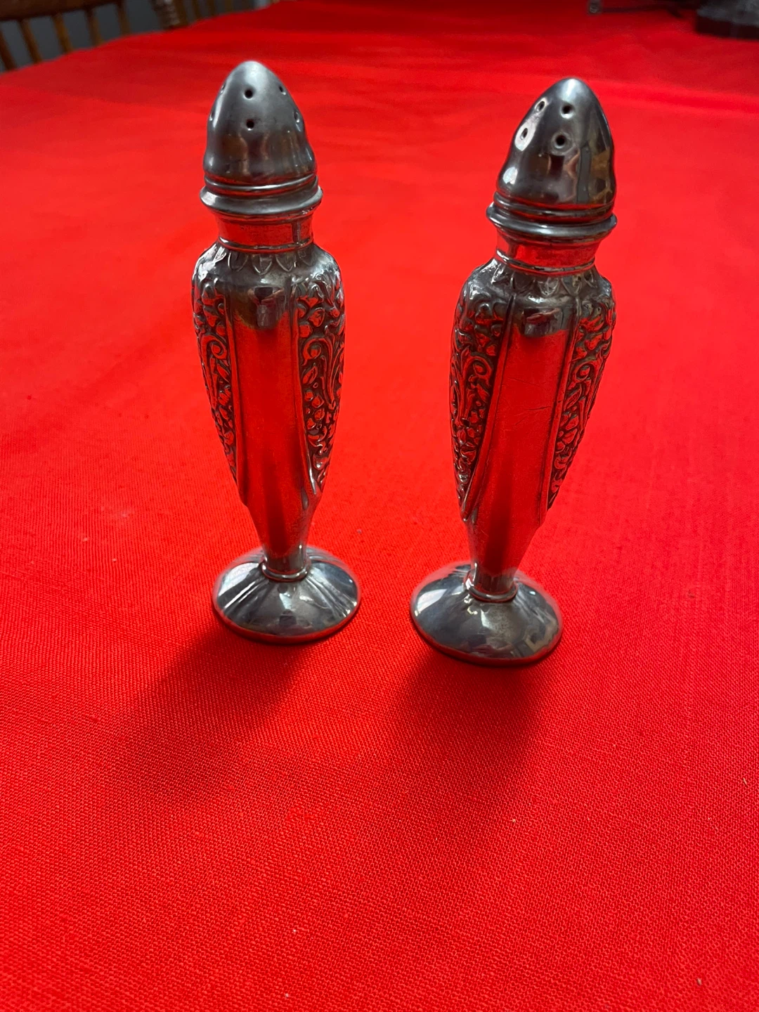 Vintage Viking C18 EP LEAD Salt & Pepper Shakers
