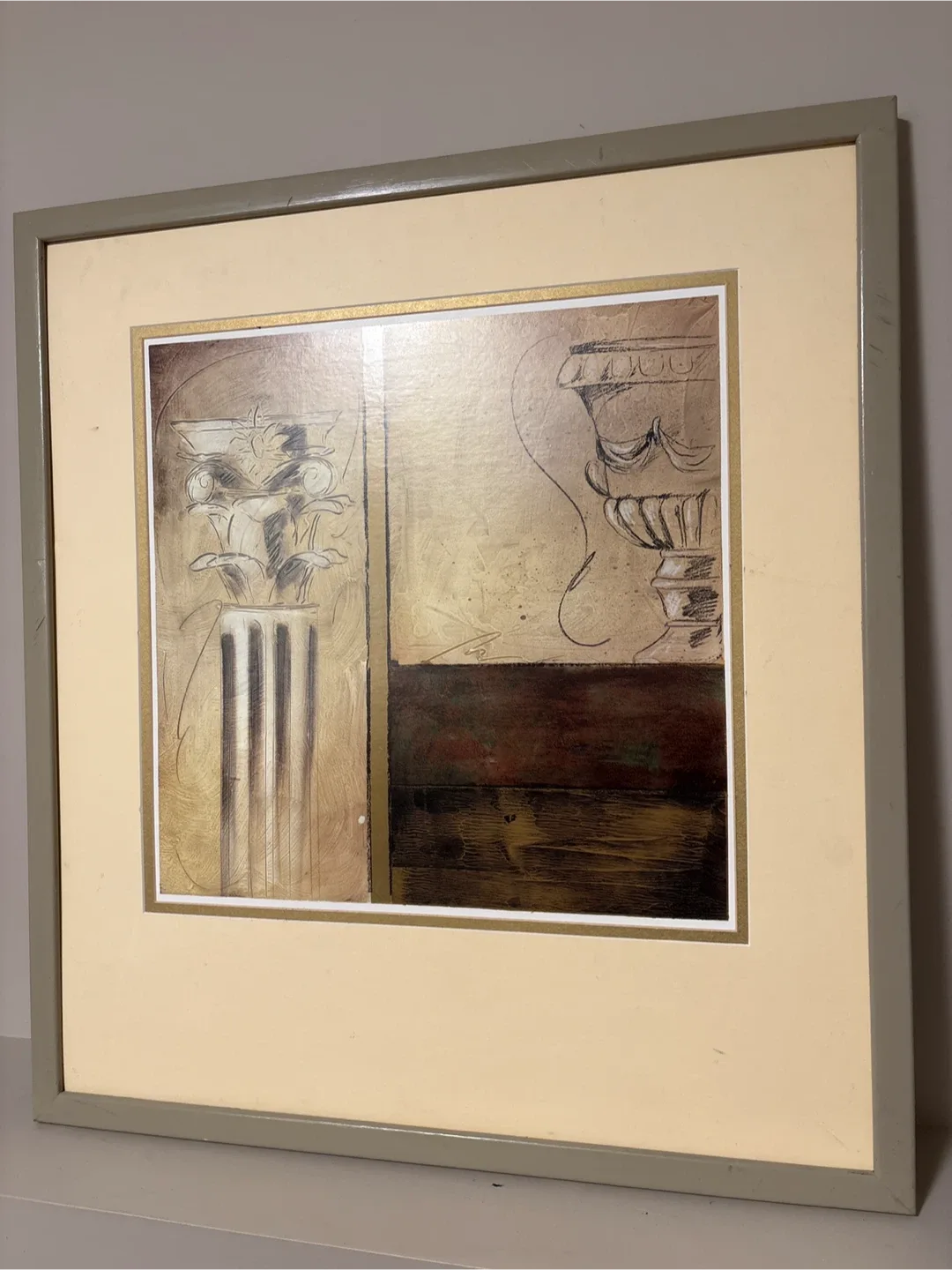 Framed Wall Art - Column & Vase Design image indicator(2)