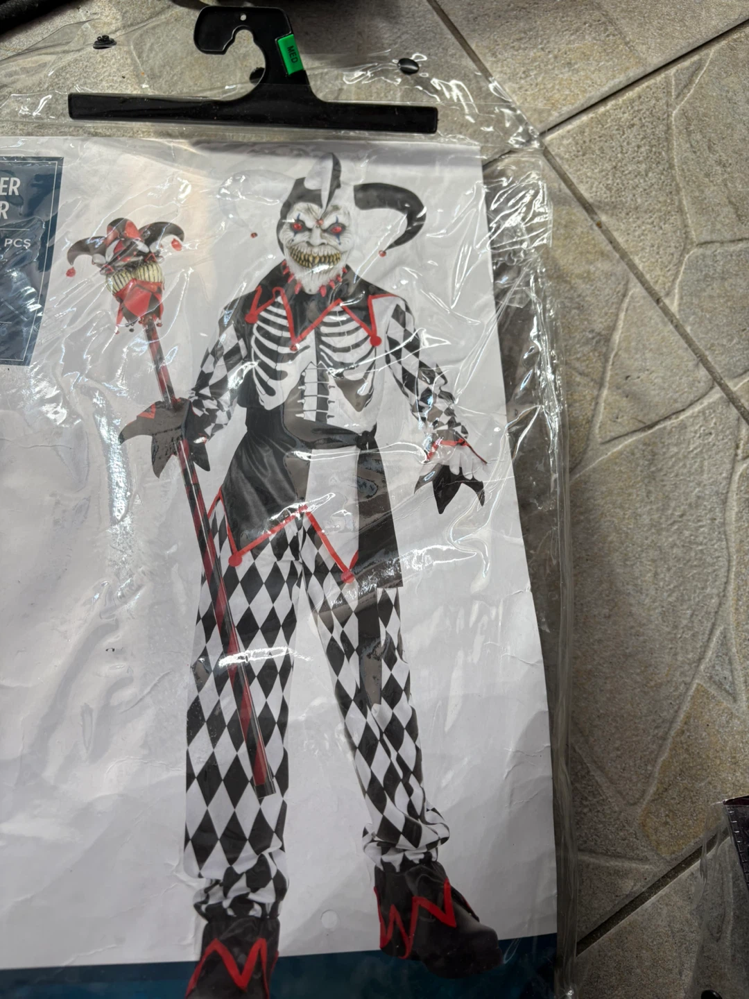 Evil Jester Costume - Medium