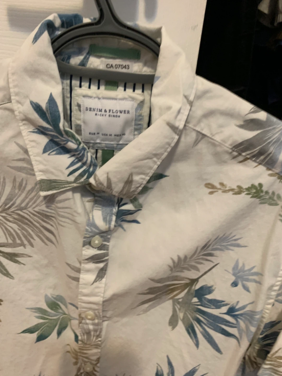 DENIM & FLOWER RICKY SINGH Shirt - Size M - photo 5