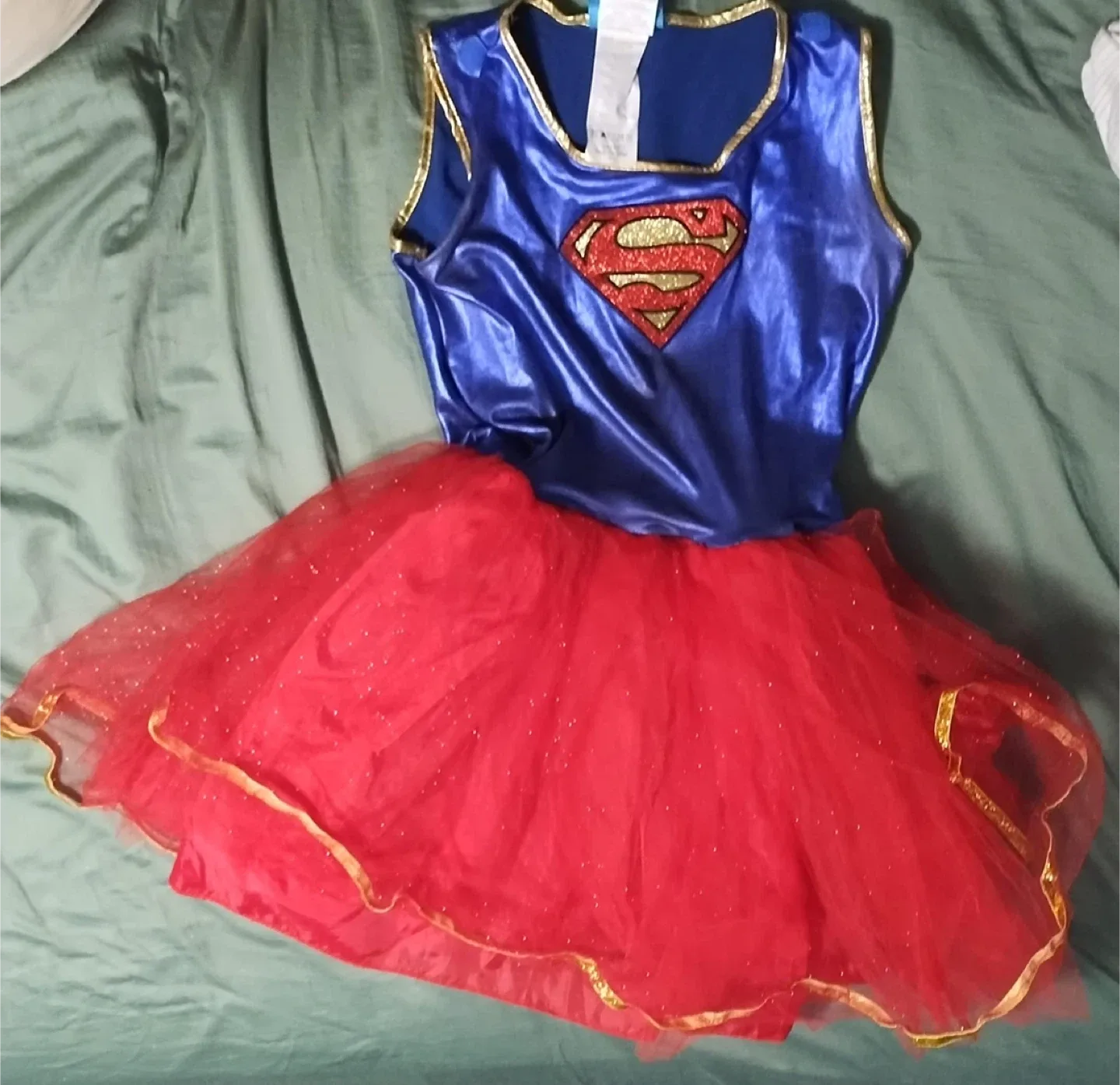 Girls super girl costume