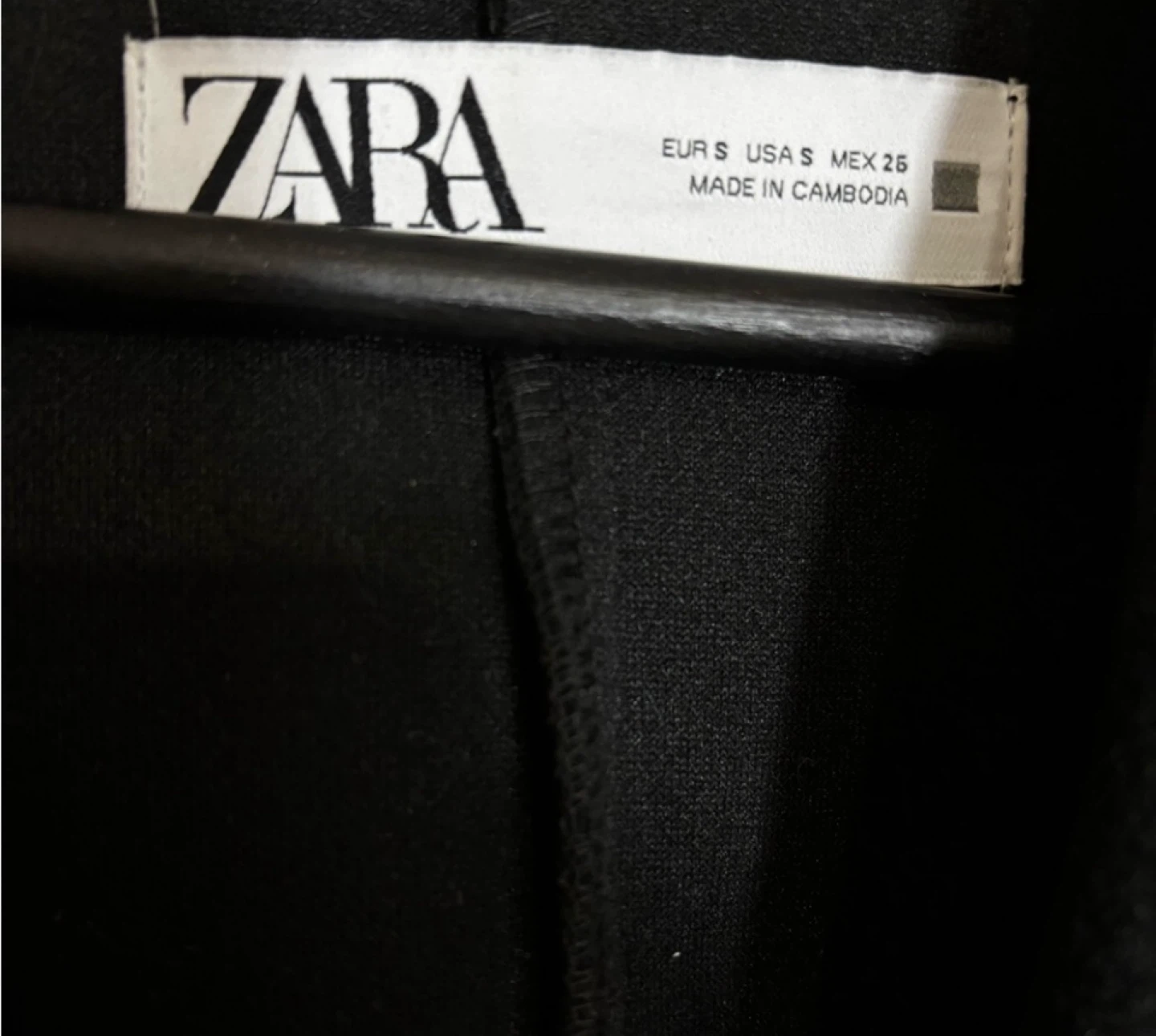 Zara Black Coat - Size S - photo 3