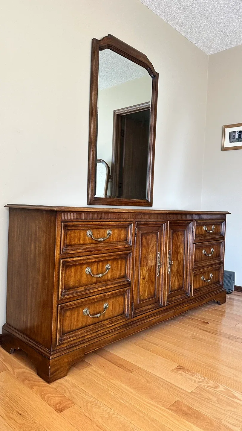 Dresser w/Mirror and High-boy combo thumbnail