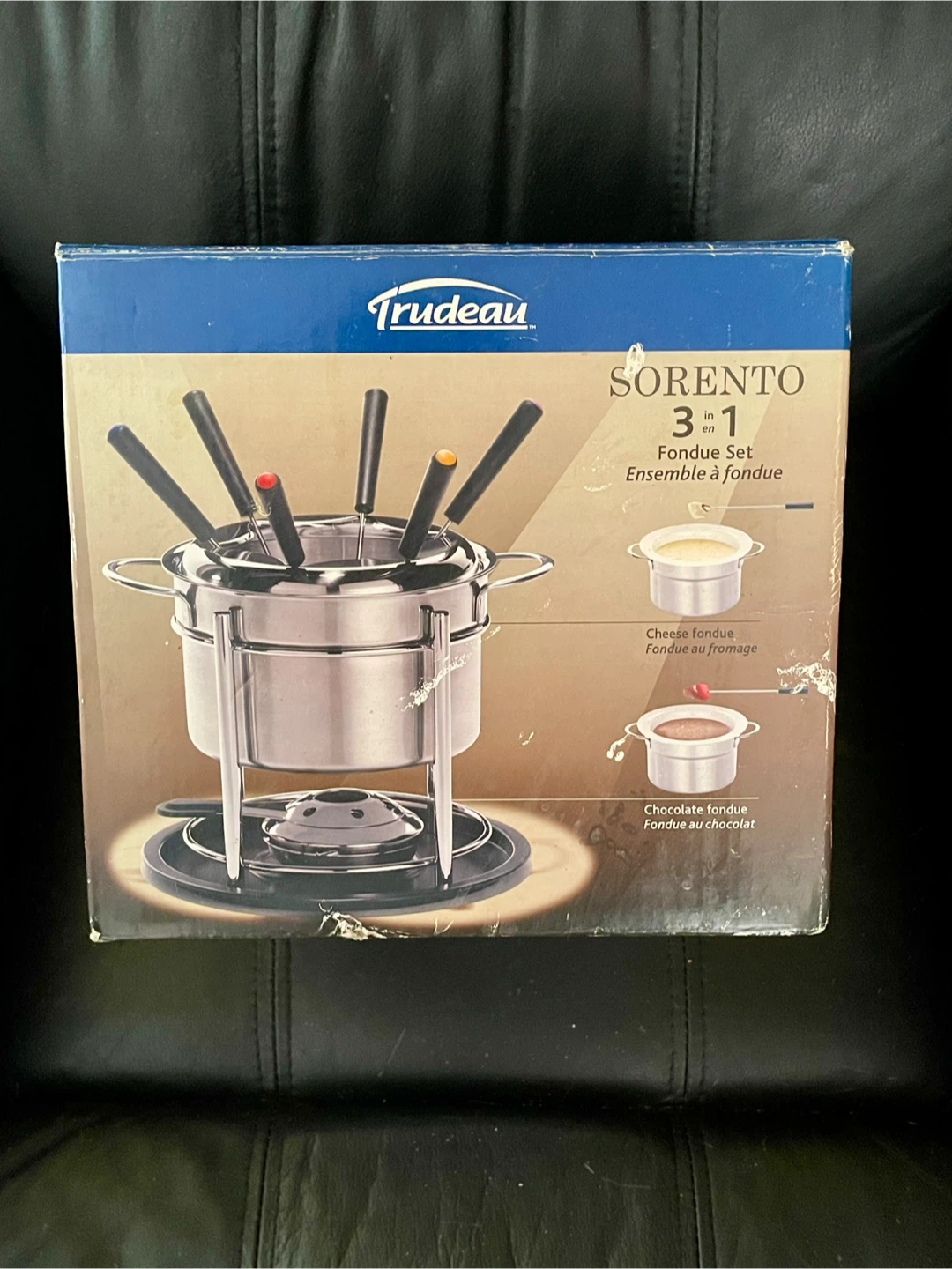 Sorento 3 in 1 Fondue Set
