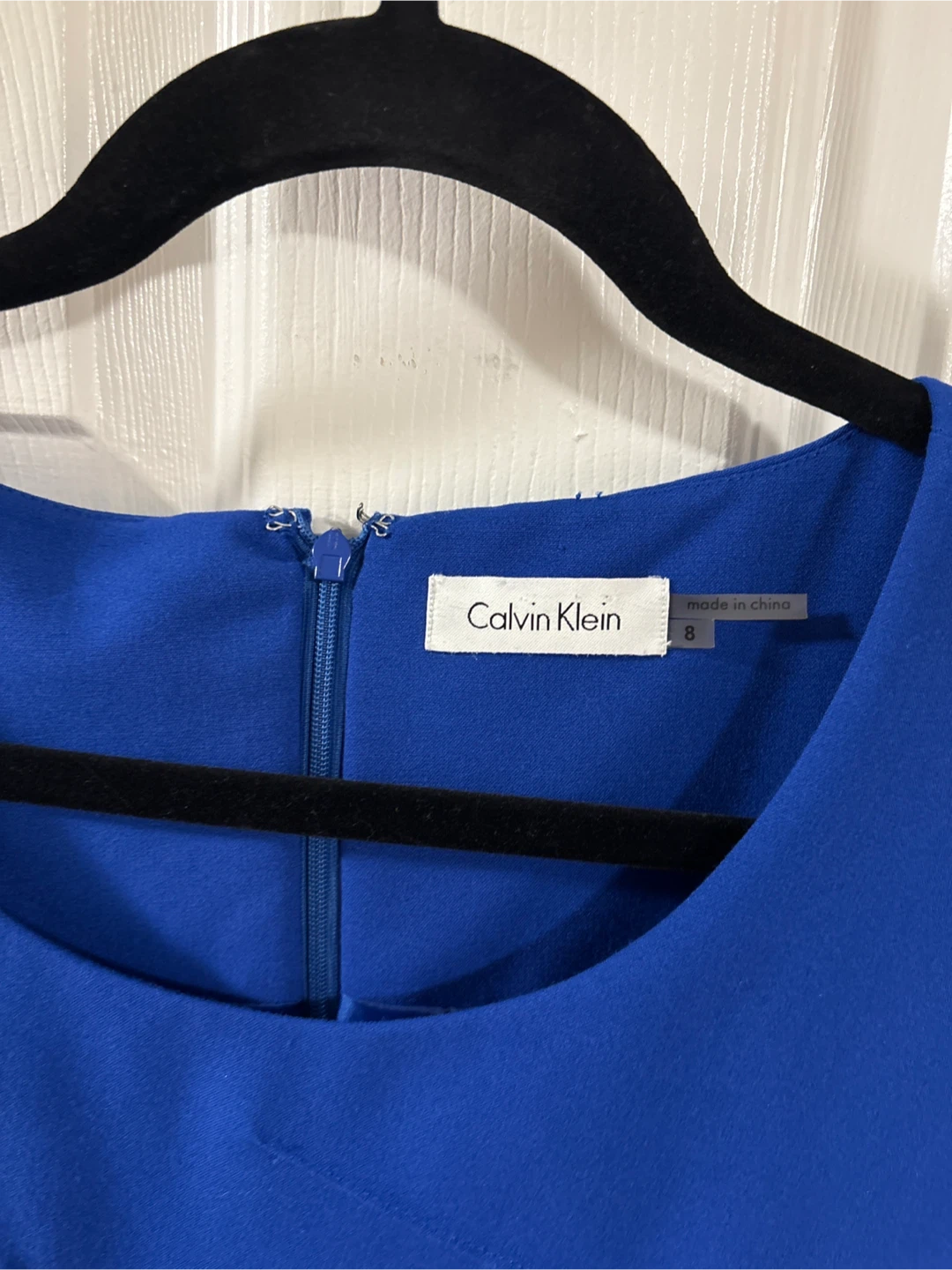 Calvin Klein Blue Dress - Size 8 - photo 3