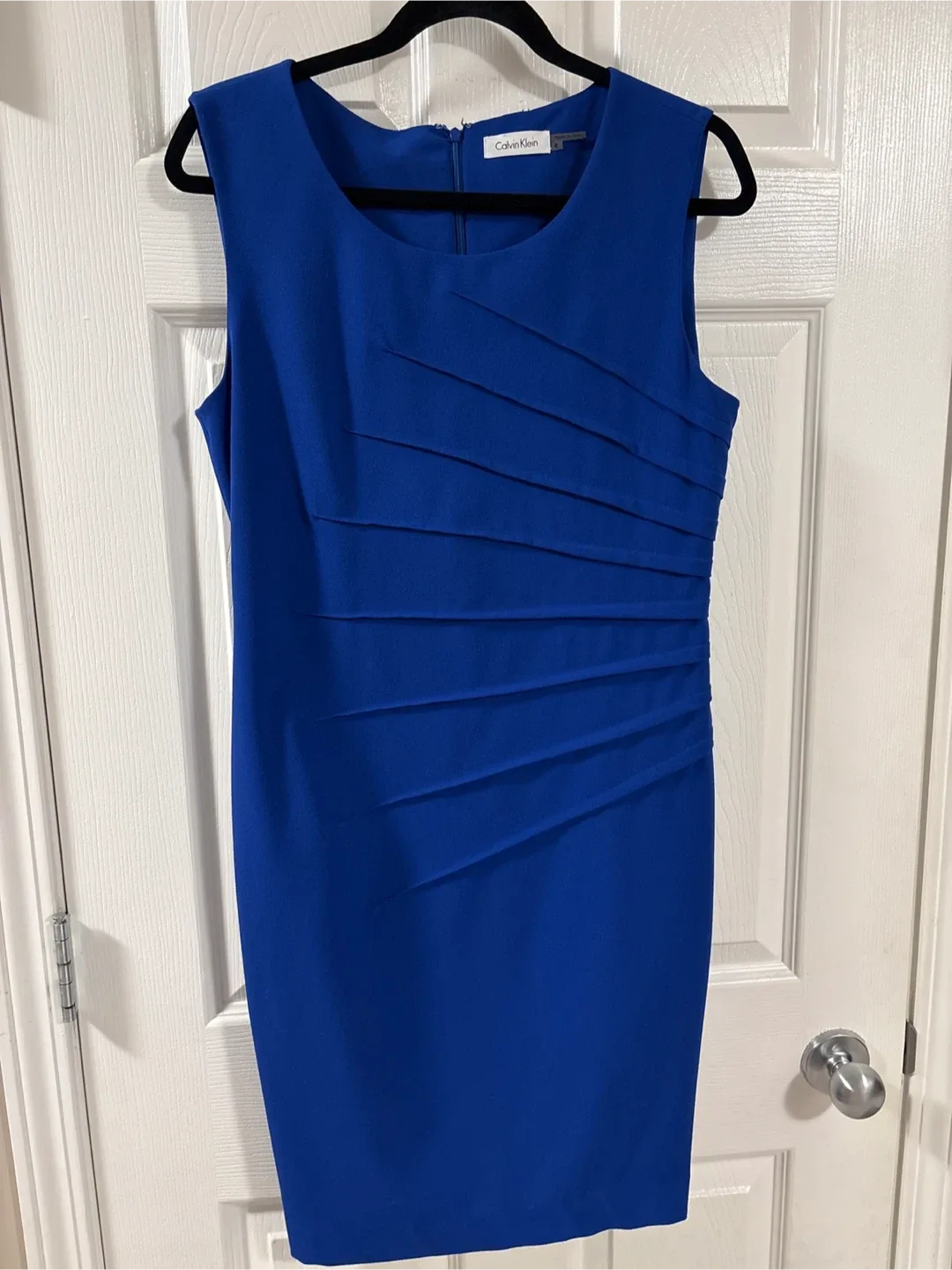 Calvin Klein Blue Dress - Size 8 thumbnail