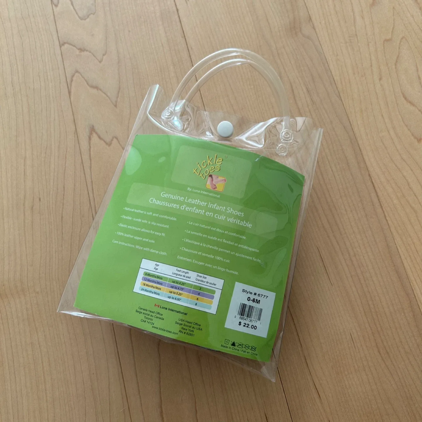 Baby leather booties (NEW) - 0-6 months image indicator(8)