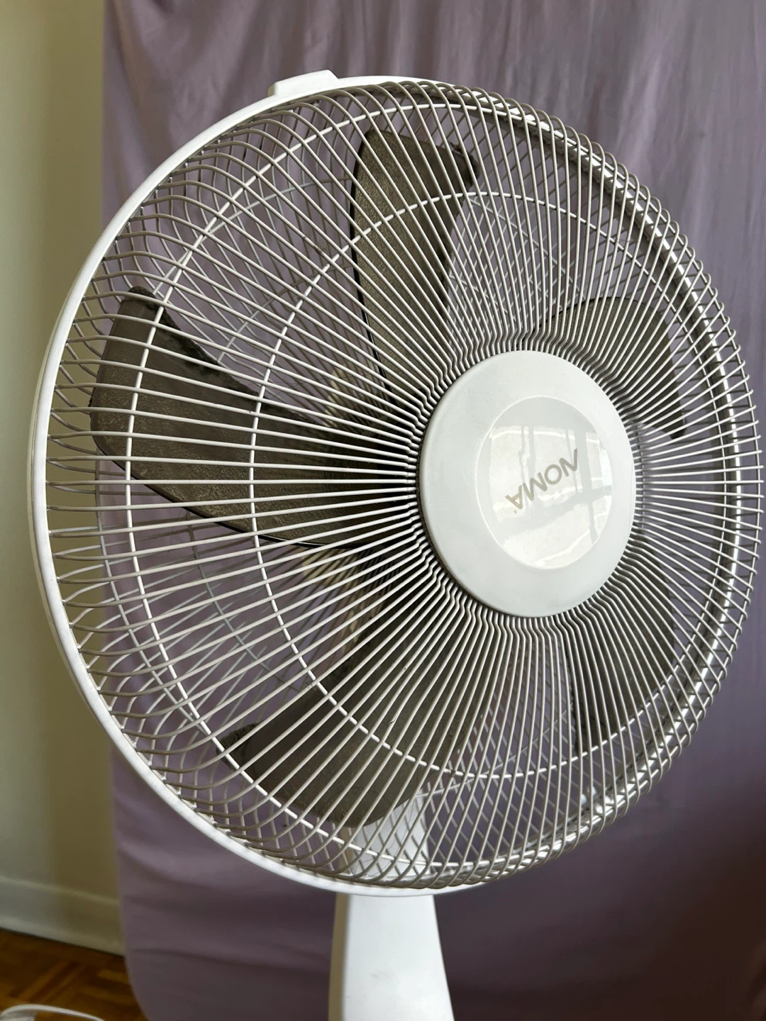 Noma White Stand Up Fan