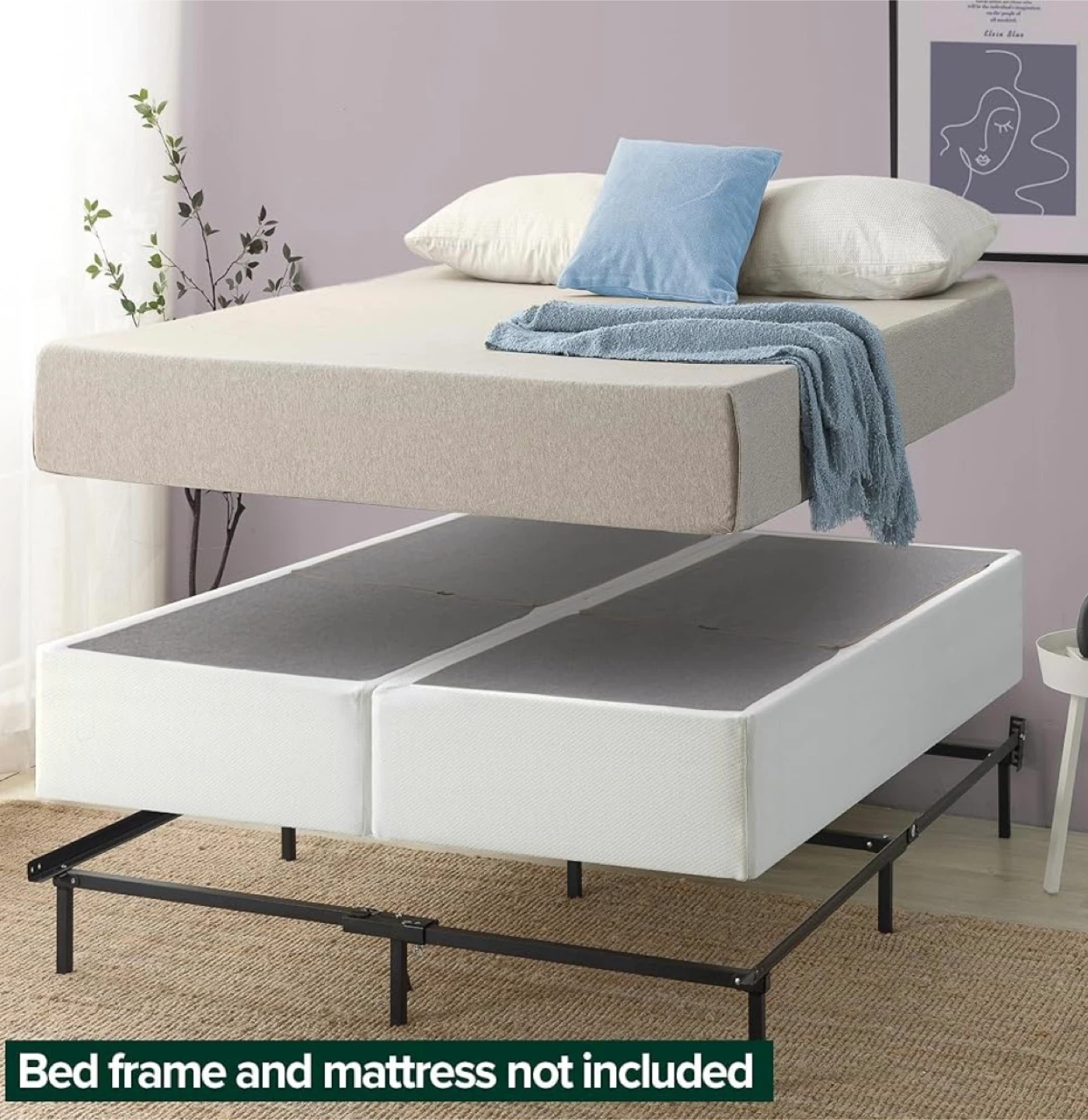 Zinus Easy Assembly SmartBase Mattress Foundation - Full