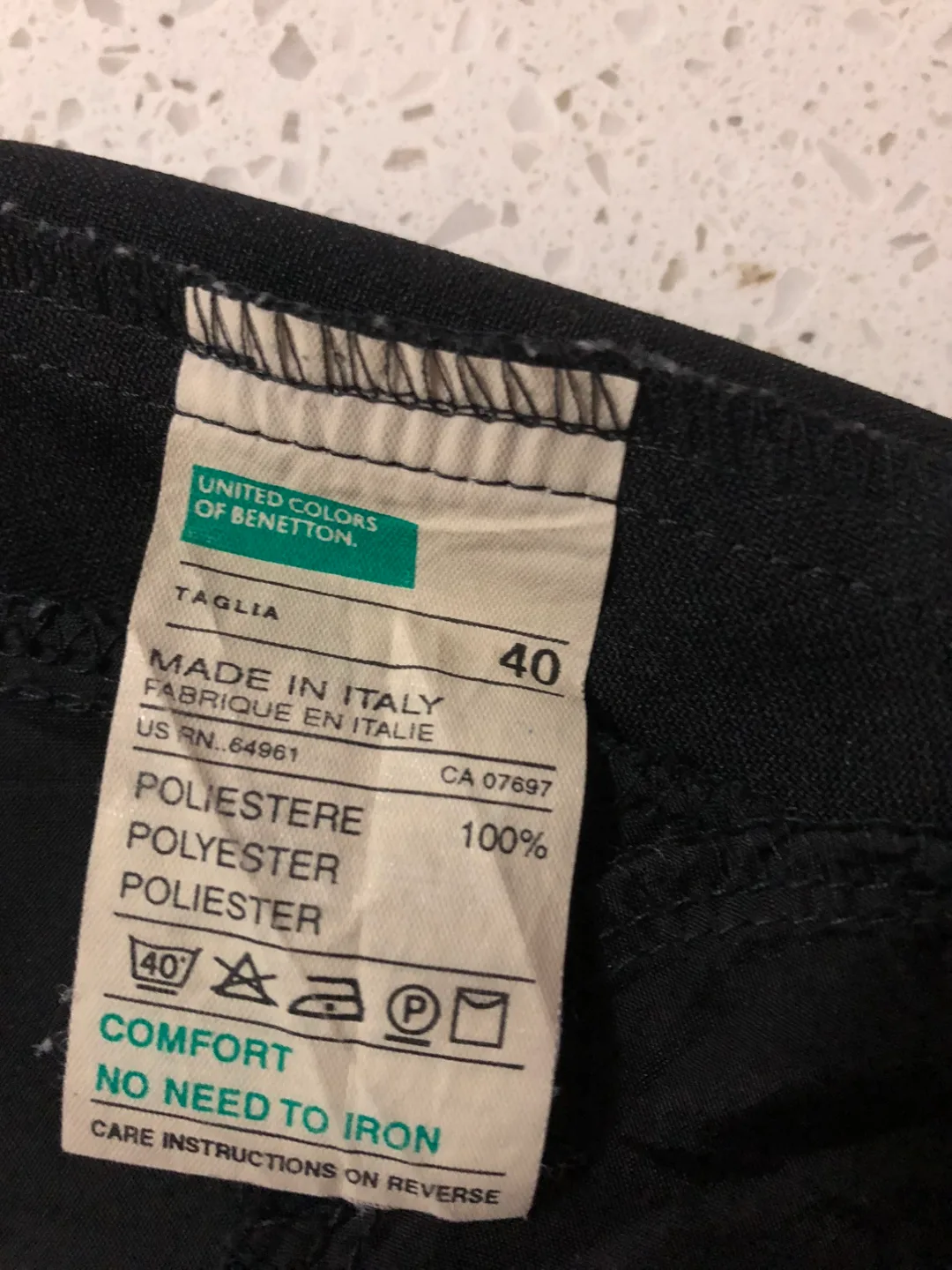 United Colors of Benetton Black suit in size 2-4 image indicator(3)