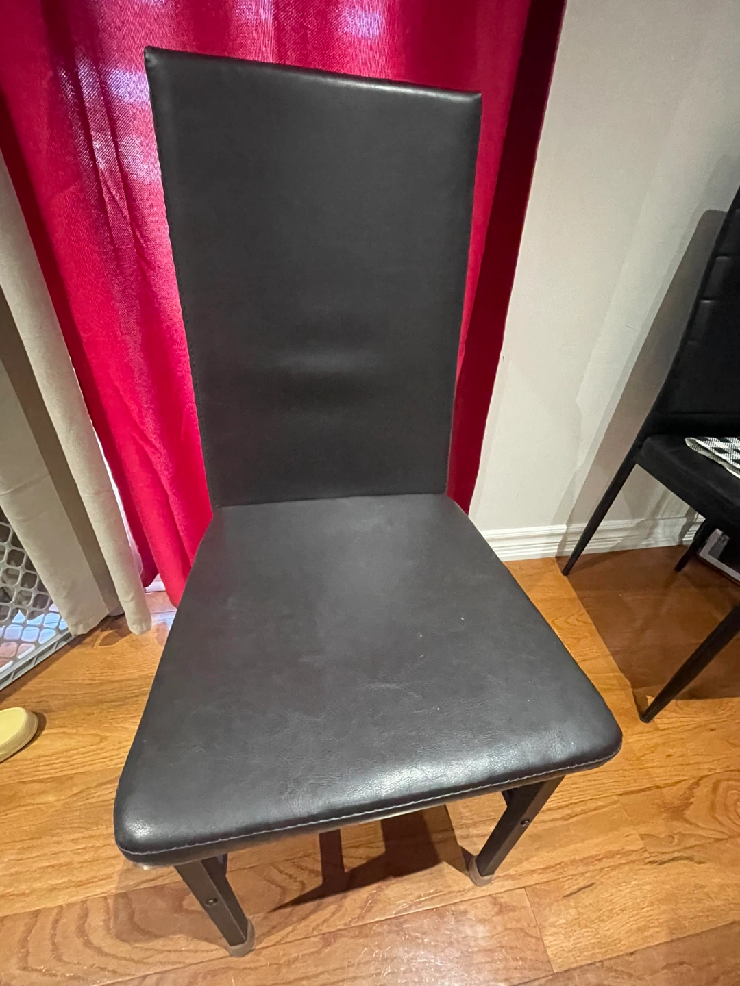 Black Dining Table Set with 2 Chairs and Bench - photo 4