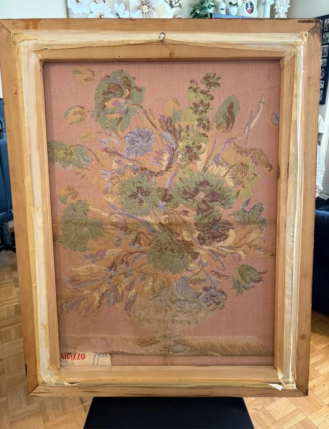 Vintage Arazzo Floral Tapestry Wall Art image indicator(2)